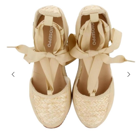 🆕 Gioseppo Cream/Beige Sneaker Sandals - Picture 2 of 9